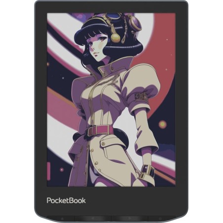 Libro electronico ebook pocketbook verse pro color ereader 6" 16 gb stormy sea