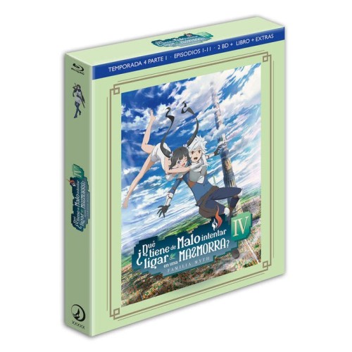 Pelicula danmachi temp.4 1ª (episodios.1-11) - bd blu-ray