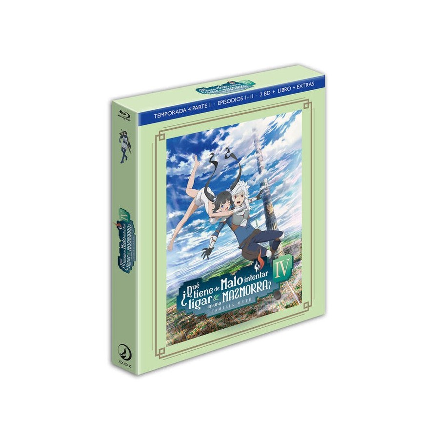 Pelicula danmachi temp.4 1ª (episodios.1-11) - bd blu-ray