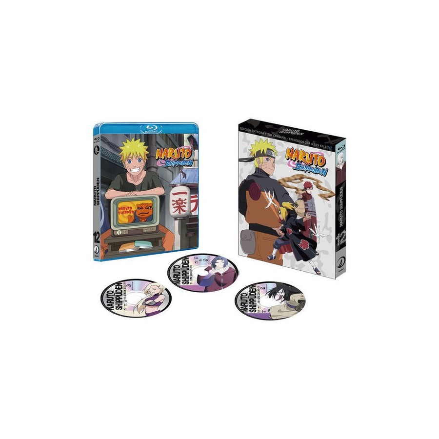 Pelicula naruto shippuden box12 (294-319) - bd blu-ray