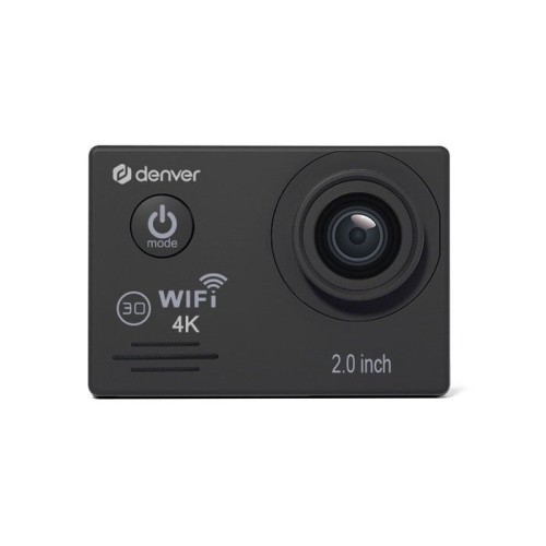 Cámara  denver ack-8064 para deporte de acción 8 mp 4k ultra hd cmos wifi 253 g