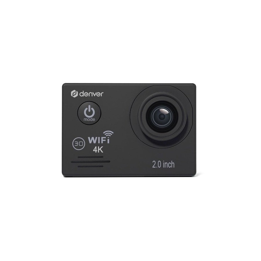 Cámara  denver ack-8064 para deporte de acción 8 mp 4k ultra hd cmos wifi 253 g
