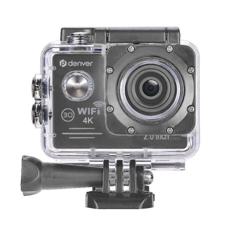 Cámara  denver ack-8064 para deporte de acción 8 mp 4k ultra hd cmos wifi 253 g