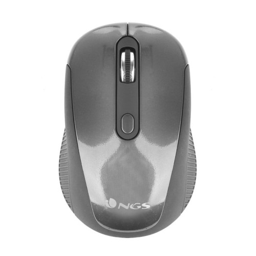 Ratón inalámbrico ngs haze hasta 1600 dpi grafito y negro
