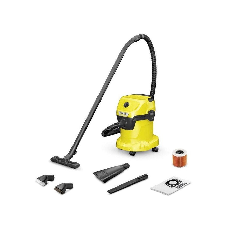 Aspirador  fryuniversal karcher wd 3 v-15/4/20 coche