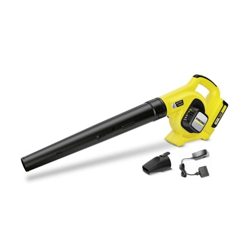 Aspiradora  kärcher lbl 2  de hojas 210 kmh negro, amarillo 18 v ión de litio