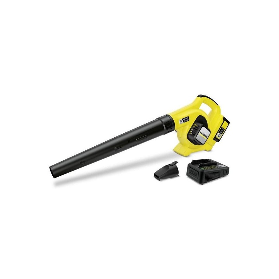 Aspiradora kärcher lbl 4 battery set de hojas 250 kmh negro, amarillo 36 v ión de litio