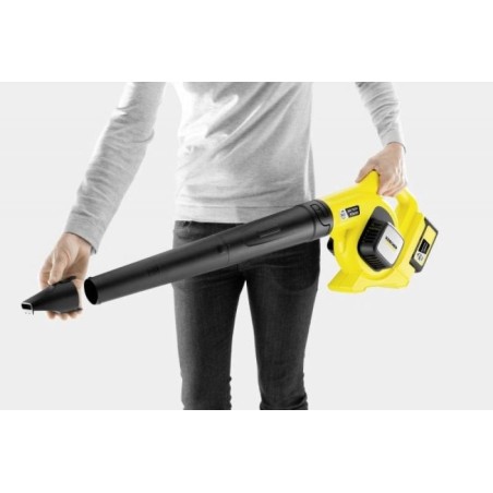 Aspiradora kärcher lbl 4 battery set de hojas 250 kmh negro, amarillo 36 v ión de litio