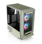 Caja pc thermaltake ceres 350 mx verde claro, vidrio templado x 2 ca-1z3-00mewn-00
