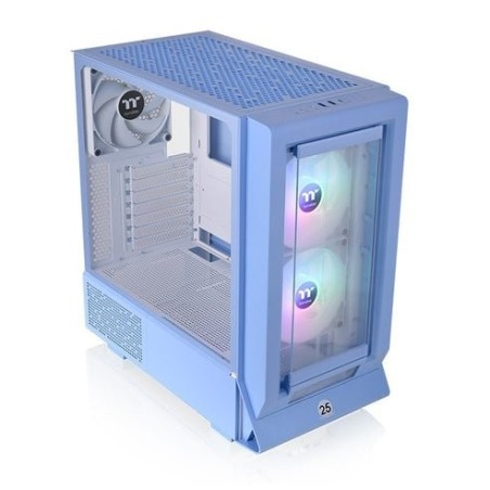 Caja pc thermaltake ceres 350 mx  azul claro, vidrio templado x 2 ca-1z3-00mfwn-00