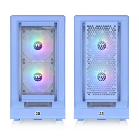 Caja pc thermaltake ceres 350 mx  azul claro, vidrio templado x 2 ca-1z3-00mfwn-00