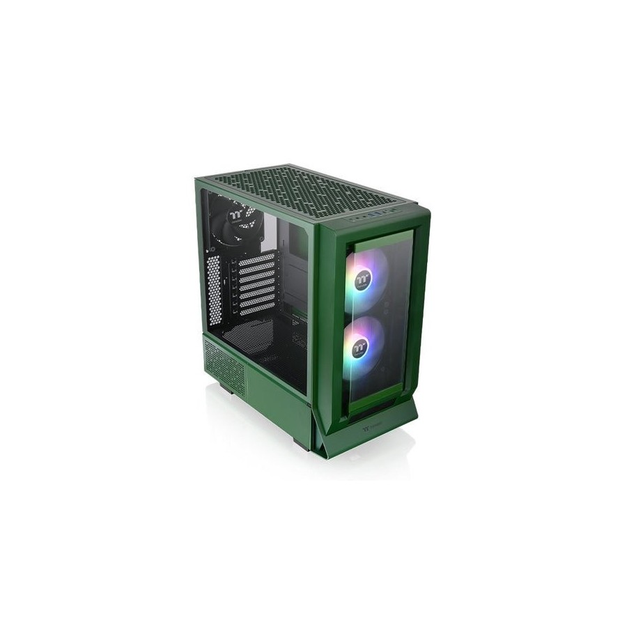 Caja pc thermaltake ceres 350 mx verde oscuro vidrio templado x 2 ca-1z3-00mcwn-00