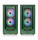 Caja pc thermaltake ceres 350 mx verde oscuro vidrio templado x 2 ca-1z3-00mcwn-00