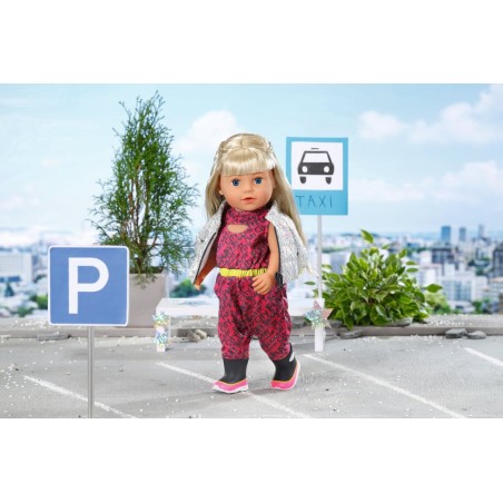 Zapf creation baby born® city deluxe scooter combo, accesorios para muñecas 830215