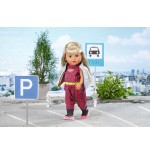 Zapf creation baby born® city deluxe scooter combo, accesorios para muñecas 830215