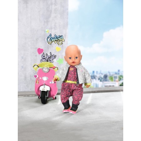 Zapf creation baby born® city deluxe scooter combo, accesorios para muñecas 830215