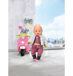 Zapf creation baby born® city deluxe scooter combo, accesorios para muñecas 830215