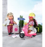 Zapf creation baby born® city deluxe scooter combo, accesorios para muñecas 830215