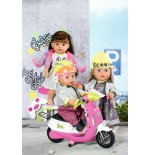 Zapf creation baby born® city deluxe scooter combo, accesorios para muñecas 830215