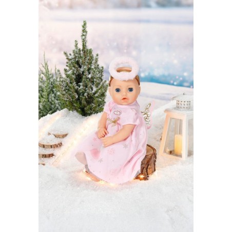 Zapf creation baby annabell® vestido navideño 43cm, accesorios para muñecas 707241