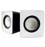Approx mini altavoces  appspx1w 2.0  alimentacion usb  40hz 2khz  potencia 5w rms blanco