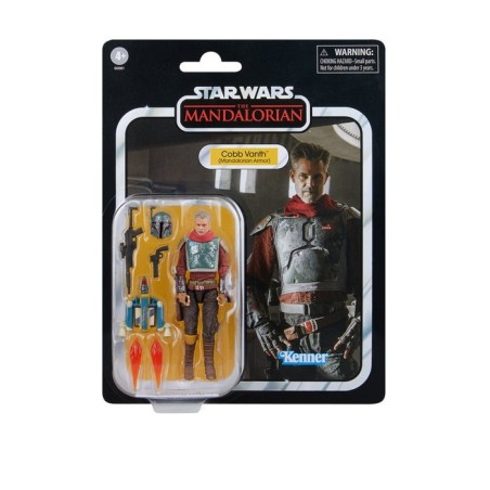 Figura hasbro star wars the mandalorian cobb vanth (mandalorian armor)