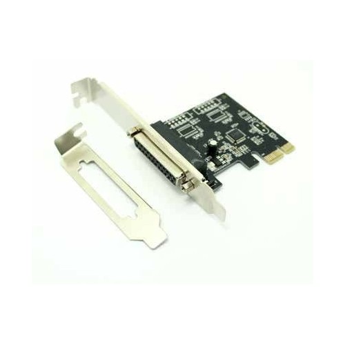 Approx tarjeta pcie 1 x puerto paralelo compatible perfil bajo
