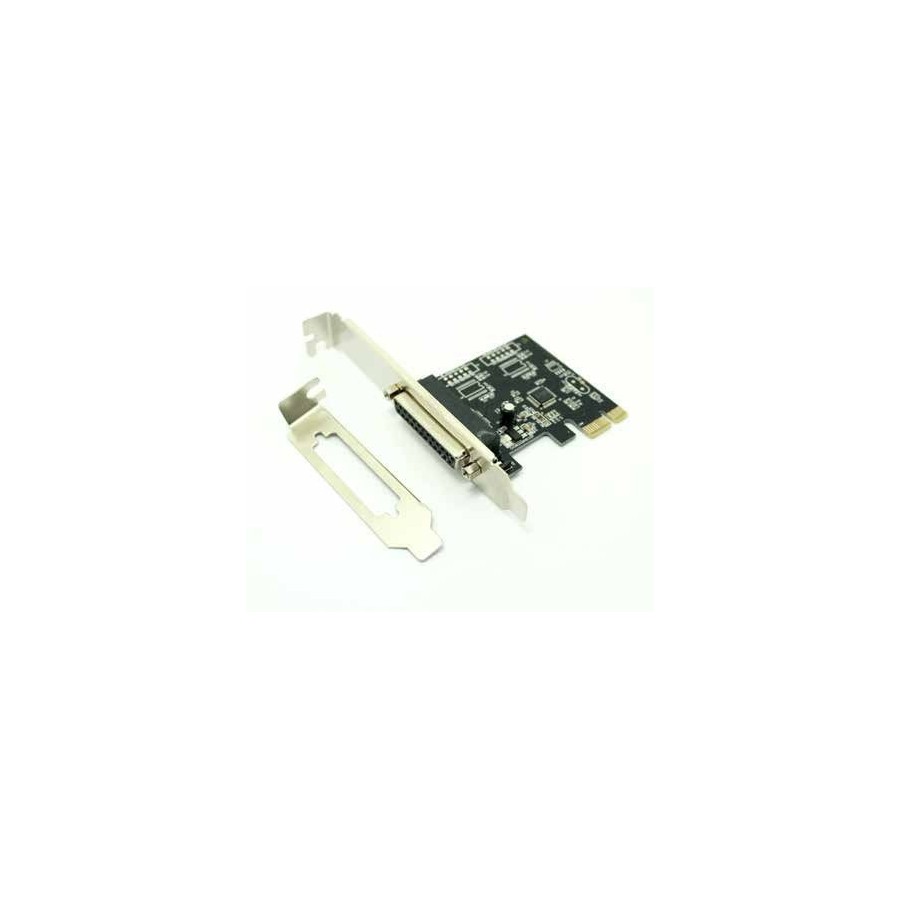 Approx tarjeta pcie 1 x puerto paralelo compatible perfil bajo