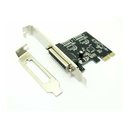 Approx tarjeta pcie 1 x puerto paralelo compatible perfil bajo