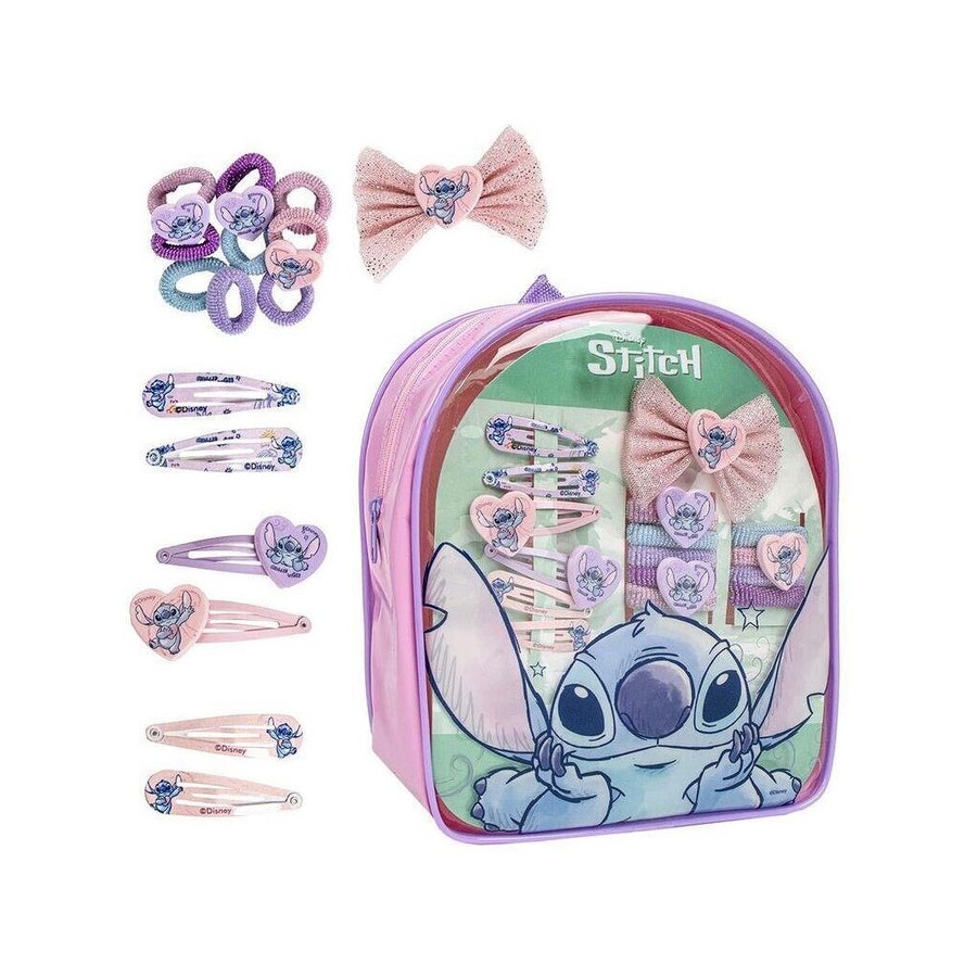 Mochila set belleza  stitch disney