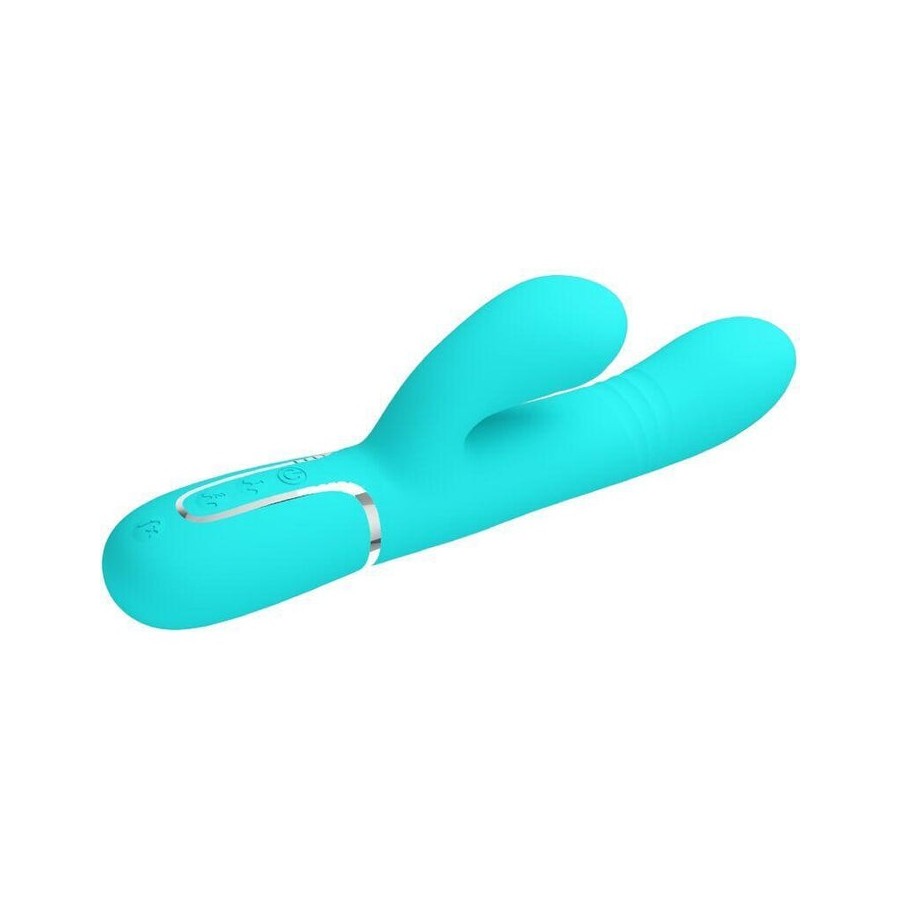 Pretty love - vibrador punto g multifunción verde agua