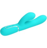 Pretty love - vibrador punto g multifunción verde agua