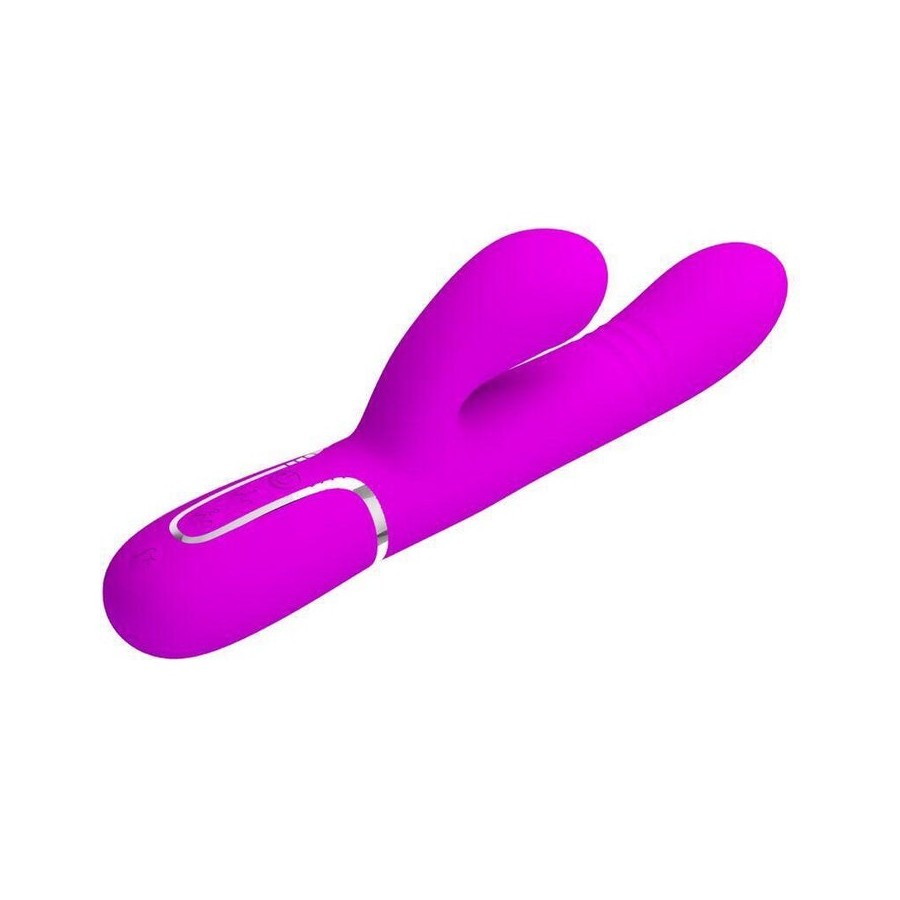 Pretty love - vibrador punto g multifunción fucsia
