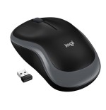 Logitech ratón inalámbrico m185 gris 910-002238