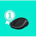 Logitech ratón inalámbrico m185 gris 910-002238