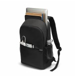 Mochila  dicota d32086-rpet informal  poliéster, tereftalato de polietileno (pet) 15"-17.3" negro
