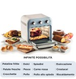 Freidora ariete 4632/05 sencillo 16 l independiente 1400 w  de aire caliente azul
