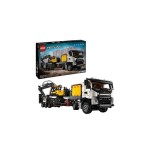 Lego 42175 technic camión volvo fmx con excavadora de orugas eléctrica ec230, juguete de construcción 42175