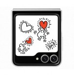 Samsung ef-zf741cwegww funda para galaxy z flip6 (6.7") blanco