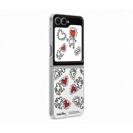Samsung ef-zf741cwegww funda para galaxy z flip6 (6.7") blanco