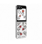 Samsung ef-zf741cwegww funda para galaxy z flip6 (6.7") blanco