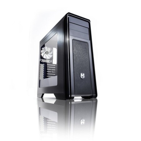 Caja pc nox atx hummer zx negra ventana