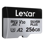 Memory micro sdxc 256gb uhs-i/lmssipl256g-bnang lexar