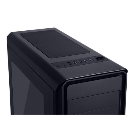 Caja pc nox atx hummer zx negra ventana