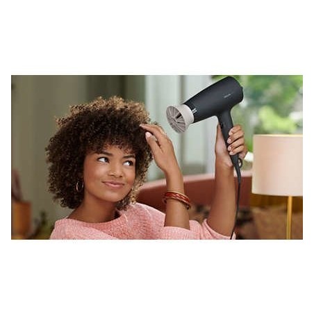 Secador philips 3000 series bhd302 00 1600w negro 1 accesorio