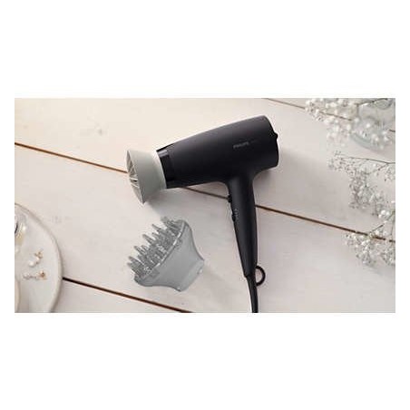 Secador philips 3000 series bhd302 00 1600w negro 1 accesorio