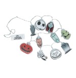 Luces decorativas con stickers paladone pesadilla antes de navidad 130 cm