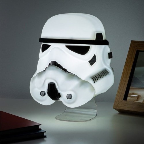 Lámpara paladone star wars máscara stormptrooper 19 cm