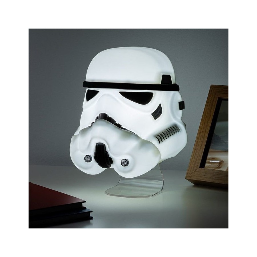 Lámpara paladone star wars máscara stormptrooper 19 cm