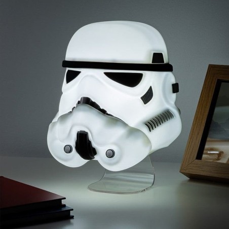 Lámpara paladone star wars máscara stormptrooper 19 cm